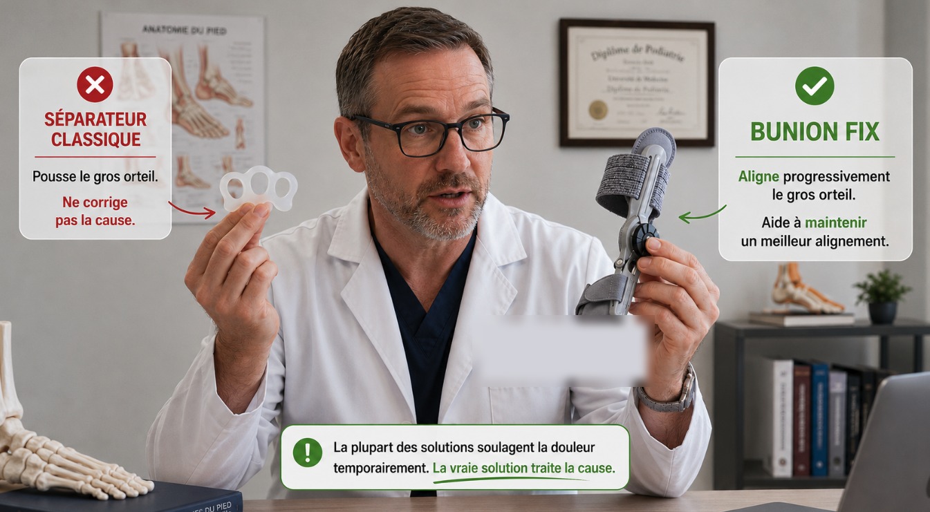 Sapato ortopédico largo — um dos produtos já testados